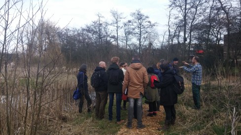 Lesdag bij voedselbos Vlaardingen